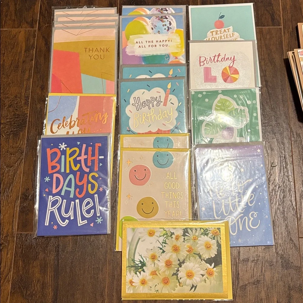 🆕Huge 51 Piece American Greetings Greeting Card Bundle